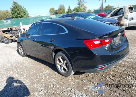 2017 Chevrolet Malibu Ls from USA, damaged, VIN 1G1ZB5ST1HF165515